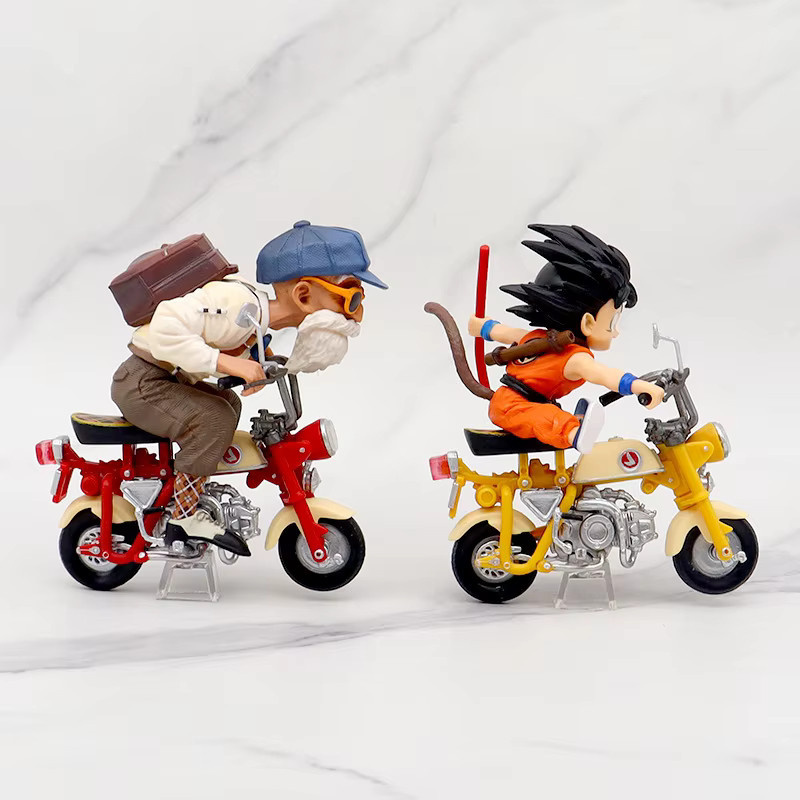 Bandai Dragon Ball Anime-Figur Son Goku Kamehameha Desktop-Ornament Multicolor - Bild 2