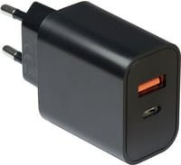 Inter-Tech Ladegerät PD-2120 mit USB-C und USB-A in Schwarz - Bild 1