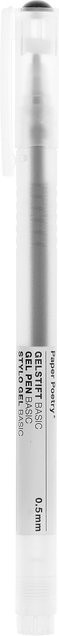 Rico Design Paper Poetry Gelstift Basic 0,5mm Schwarz - Bild 1