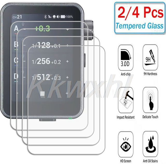 Godox X3 Pro Displayschutz aus gehärtetem Glas 9H HD, transparent - Bild 1