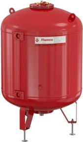 Flamco Beistellbehälter FLEXCON M-K 1600 l mit innenbeschichteter Membran in Rot - Bild 1