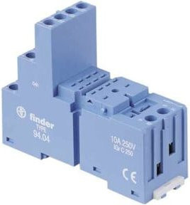 Finder Schraubfassung Schwarz für 55.32/34 und Relais 85.32/34/52/54 94.040 - Bild 1