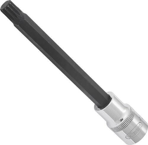 Vigour XZN Steckschlüssel-Bit-Einsatz V2126, Antrieb 1/2 Zoll (12,5 mm), Größe 9 mm, Schwarz, Gesamtlänge: 14 cm - Bild 1