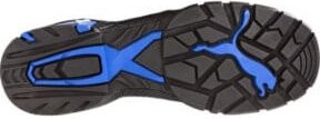 Puma Safety Sicherheitsschuh Rio Low S3 aus Veloursleder in Schwarz und Blau, Größe 47 - Bild 1