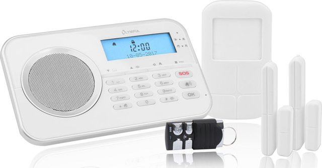 Olympia Protect 9868 GSM Funk Alarmsystem mit App in Weiß - Bild 1