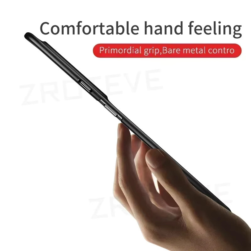 ZROTEVE Slim Hard PC Schutzhülle für OnePlus ACE 2, ACE 3, ACE 2V und ACE 3V in Schwarz, matte Stoßfeste Abdeckung für 5G Modelle - Bild 3