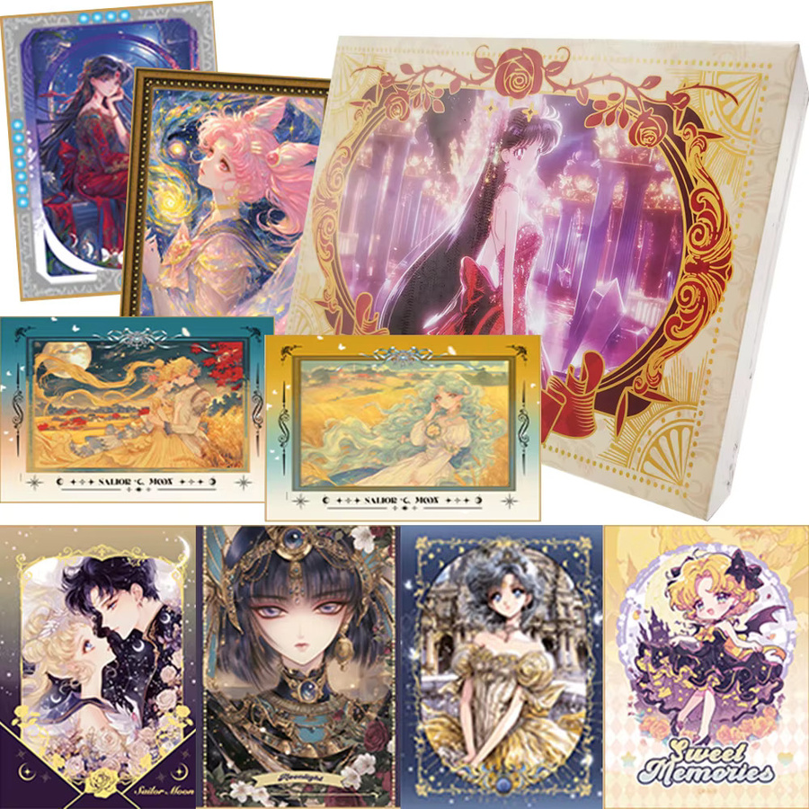 Bandai Sailor Moon Sammelkarten, Klassische Charakterkarten, Kristallprinzessin-Karten - Bild 1