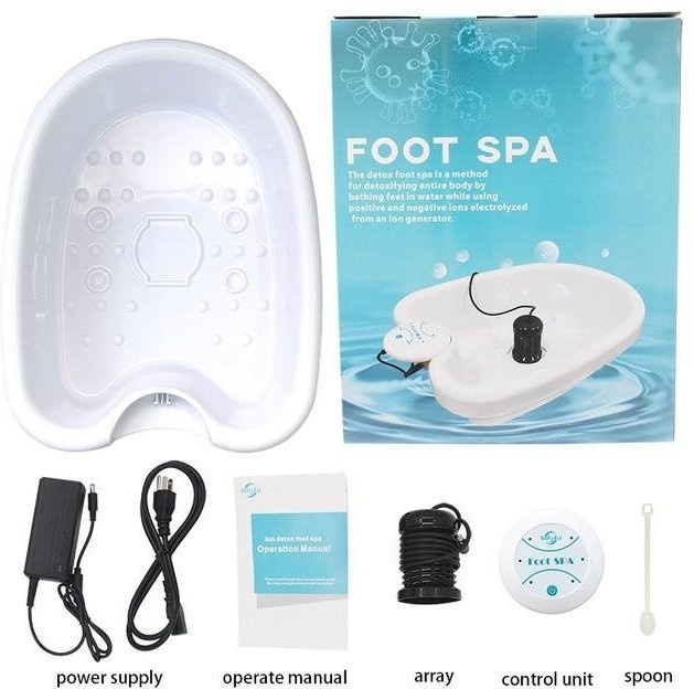 Sea Global Detox Ionen-Reinigung Vibrationsmaschine, Weiß - Bild 1