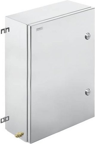 Weidmüller Installations-Gehäuse KTB QL 624020 S4E1 aus rostfreiem Stahl in Silber, B: 40,6 cm - Bild 1
