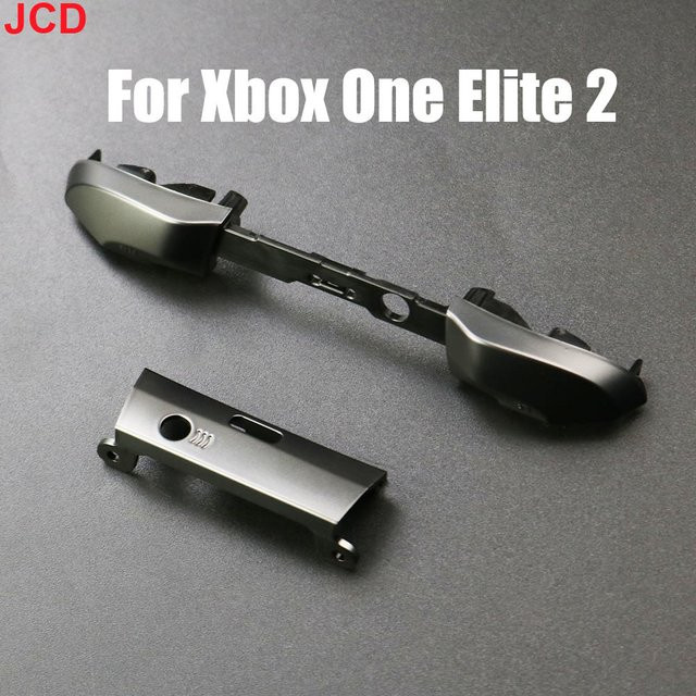 JCD Ersatzteil-Set für Microsoft Xbox One Elite Series 2 Controller in Schwarz: Stoßstangenleiste, RB, LB, Auslösetasten und Surround-Führungstaste - Bild 1