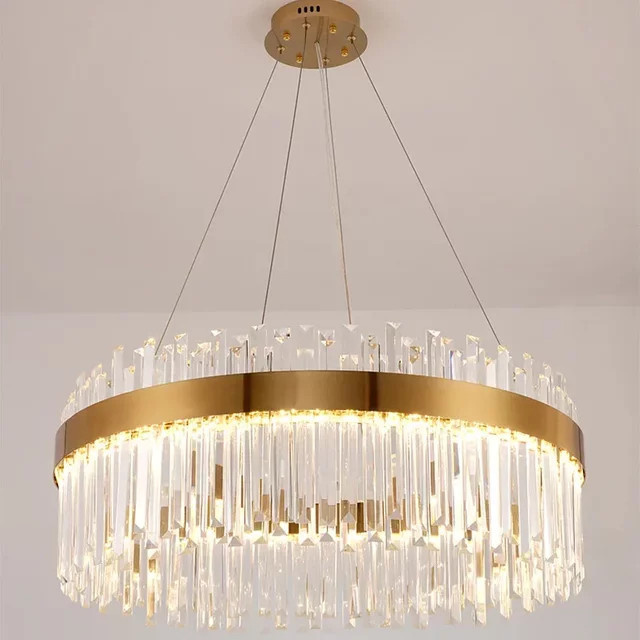 ZIMULONG Luxus LED Kristall Pendelleuchte für Wohnzimmer und Restaurant - Bild 1