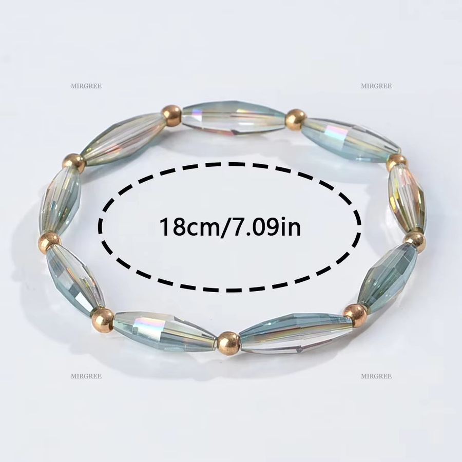 Armband Damen, Gold, Kristall - Bild 6