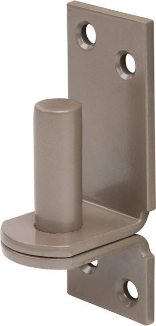 GAH Alberts Duravis Kloben Platte DI Perlbeige Duplexbeschichtet Stahl B/H: 115 x 40 mm, Durchmesser: 16 mm - Bild 1