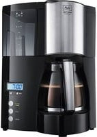 Melitta Filter-Kaffeemaschine Optima Timer in Schwarz und Silber - Bild 1