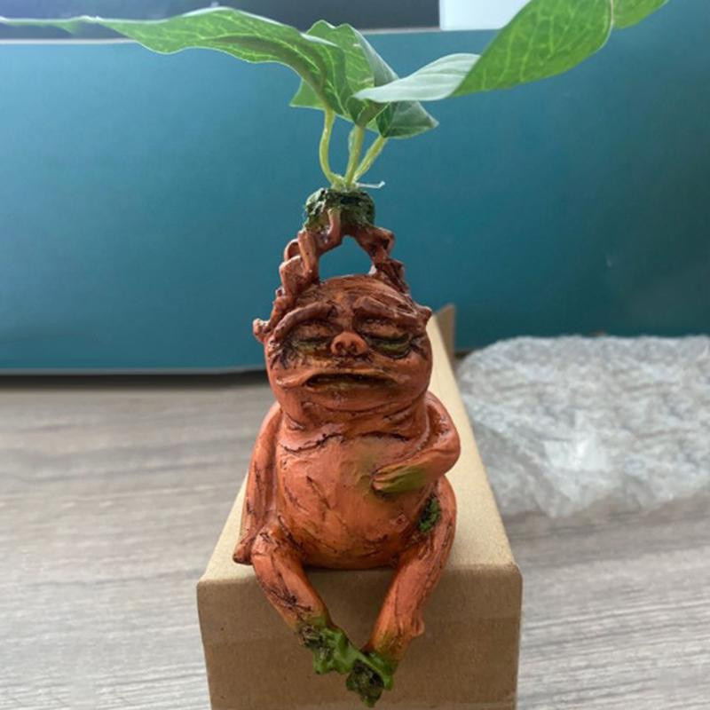Bombinate Alraune Statue aus Harz als Gartenornament und Kunstfigur für Zuhause oder Büro - Bild 3