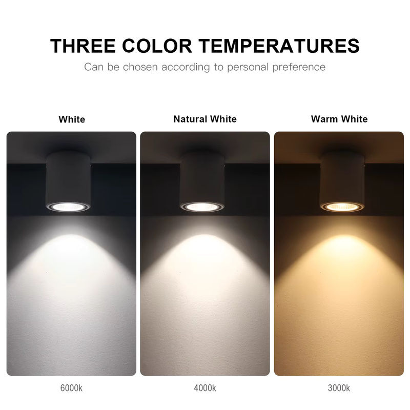 MALITAI COB LED Spot Licht Aluminium Deckenlampe Schwarz für Innenräume und Küche - Bild 3