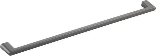 Furnipart Möbelgriff Diner La aus Zinkdruckguss in Anthrazit Gebürstet, Breite: 32 cm, Höhe: 3,4 cm - Bild 1
