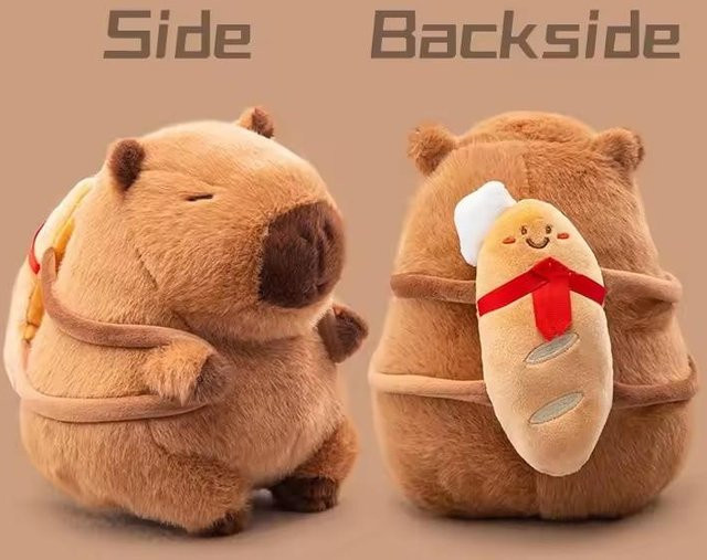 Capybara Plüsch Verwandlung Puppen, Kuscheltier, ab 14 Jahren - Bild 1