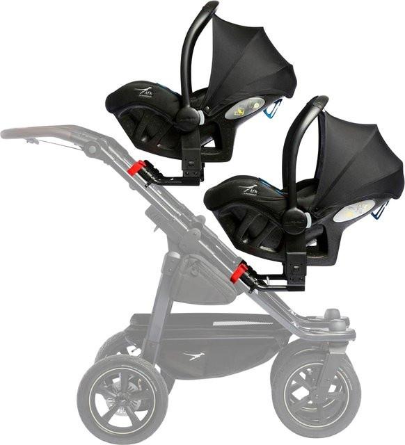 tfk Babyschalen Adapter für mono und pro in Schwarz - Bild 1