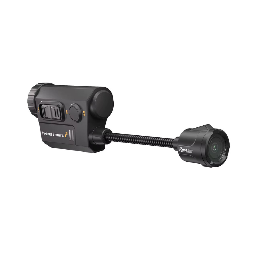 RunCam Helmetcam2 Actionkamera mit Nachtaufnahme und einstellbarer Linse in Schwarz - Bild 2