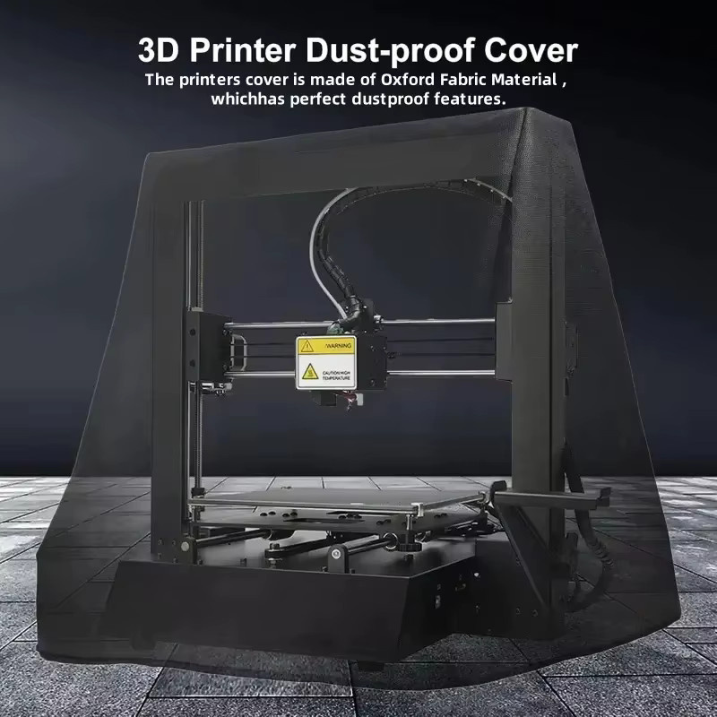 Staubdichte 3D-Drucker-Abdeckung in Schwarz zur Erhaltung der Druckerleistung - Bild 2