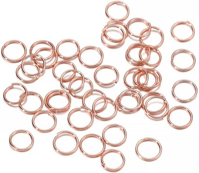 Biegeringe, 3-20 mm, beige, Schmuckherstellung Zubehör - Bild 1