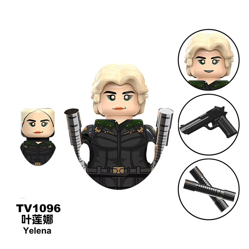 Marvel Thunderbolts Bricks Taskmasters Yelena Bausteine Sentry Mini-Actionfiguren - Bild 2