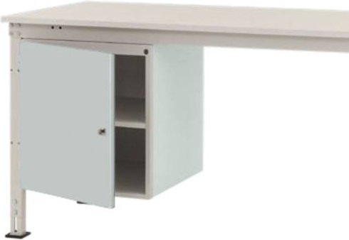 Manuflex ZB4968.7035 Gehäuse-Unterbau Universal Stationär mit 1 Tür rechts angeschlagen, Nutzhöhe: 50 cm, für Tischtiefe: 120 cm - Bild 1