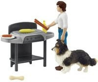 Schleich Horse Club Barbecue Spielset mit Tom und Spielgebäude - Bild 1
