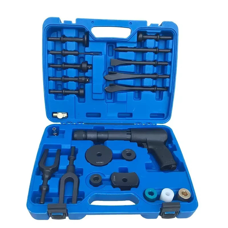 YunlinLi Multifunktionaler pneumatischer Hammer mit Kugelkopf für Montagearbeiten in Blau - Bild 2