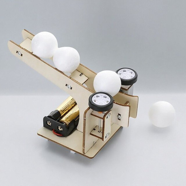 soulbao DIY Automatische Serviermaschine, Puzzle Spielzeug, Holz, Bunt / Mehrfarbig - Bild 1