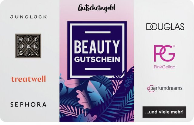 Gutscheingold Beauty Geschenkcode - Bild 1