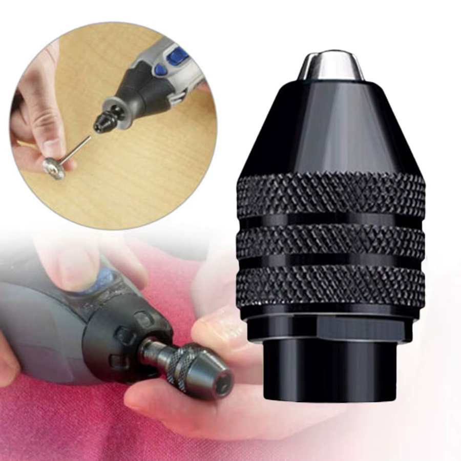 Vibratite Keyless Spannfutter Schwarz als Ersatzteil und Zubehör für 4486 Drehwerkzeuge und Bohrer - Bild 4