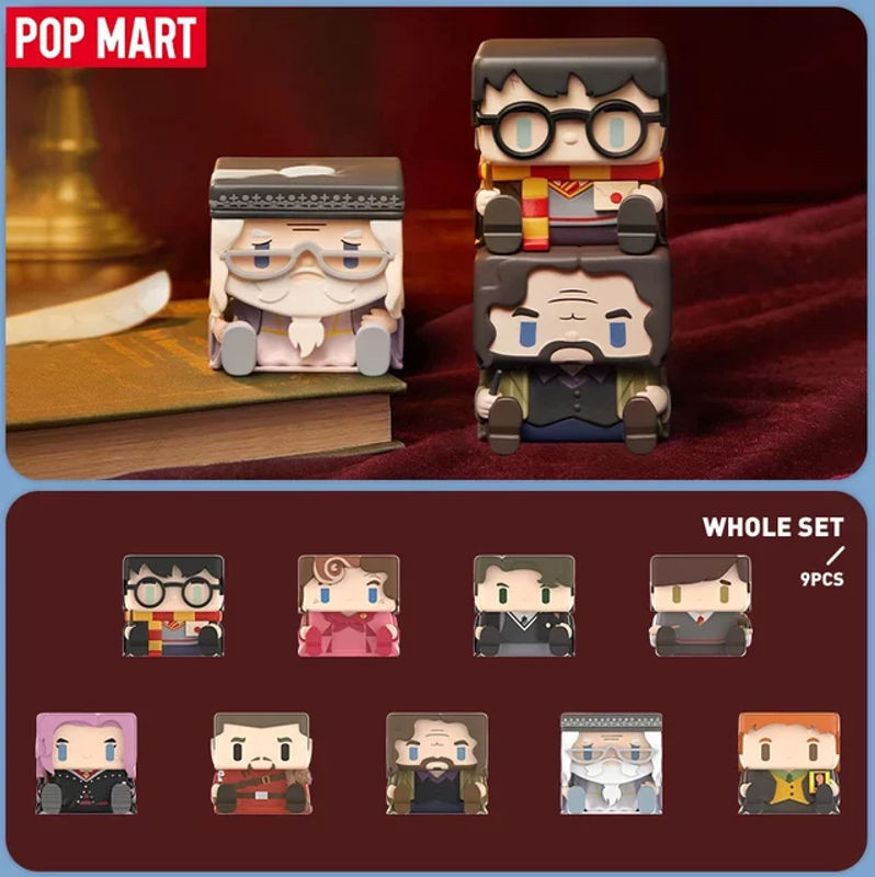 POP MART Harry Potter POP CUBE-1 Serie Blind Box Mystery Box mit mehrfarbigen Anime Figuren aus Kunststoff als dekorative Sammlerstücke - Bild 1