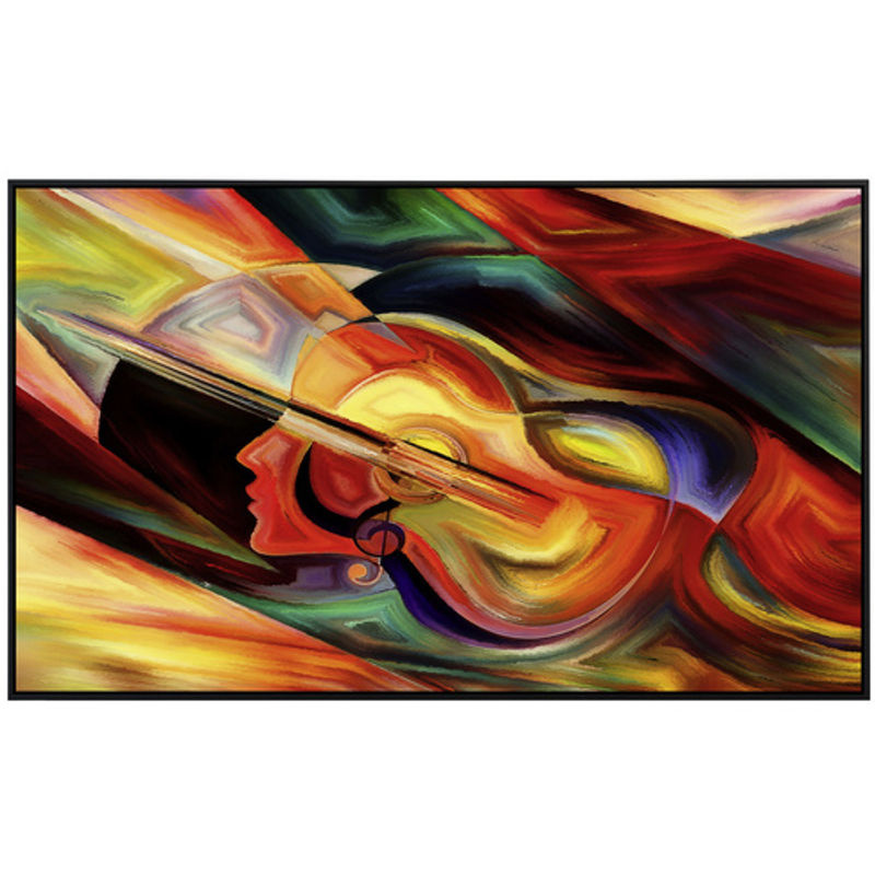 papermoon EcoHeat Infrarotheizung mit abstraktem Kunstdesign in Bunt und Matt-Effekt, B/H/T: 120 x 60 x 6 cm - Bild 2