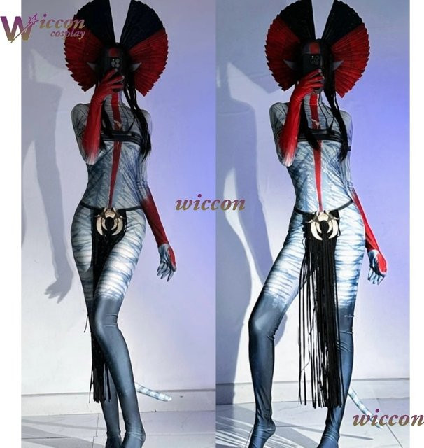 Yesok Avatar Cosplay Kostüm, Set, Fantasy, Bunt / Mehrfarbig - Bild 1