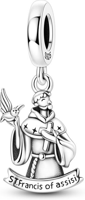 Parmuz Anhänger Perle St. Francis, 925 Sterling Silber, Damen - Bild 1