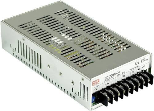 Mean Well MW SD-200C-5 DC/DC-Wandler 200W in Silber - Bild 1