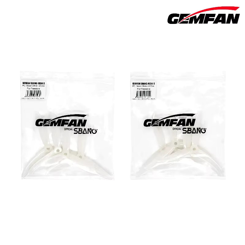 Gemfan SBANG 4934 Propeller, 3-Blatt, 8-teiliges Set, grün - Bild 3