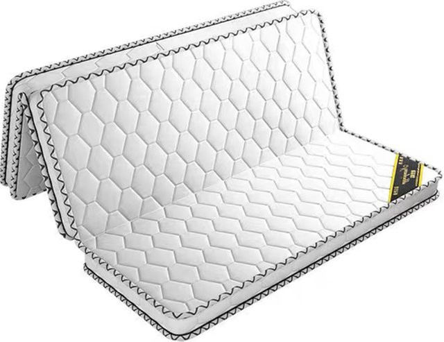 Nfshdream Natürliche Kokosfaser-Matratze in Weiß, harte Faltmatratze als Tatami-Bodenmatte, B/T: 90 x 200 cm - Bild 1