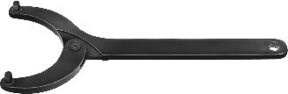 AMF Gelenk-Stirnlochschlüssel gerade schwarz aus Stahl 125/8 mm - Bild 1