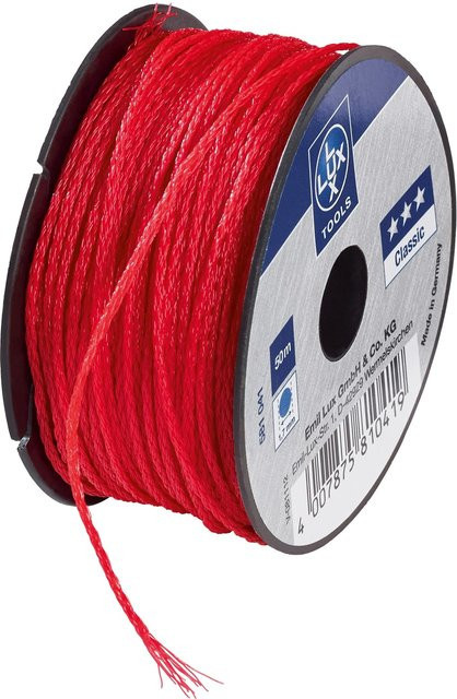 LUX-TOOLS Maurerschnur Rot 50 m - Bild 1