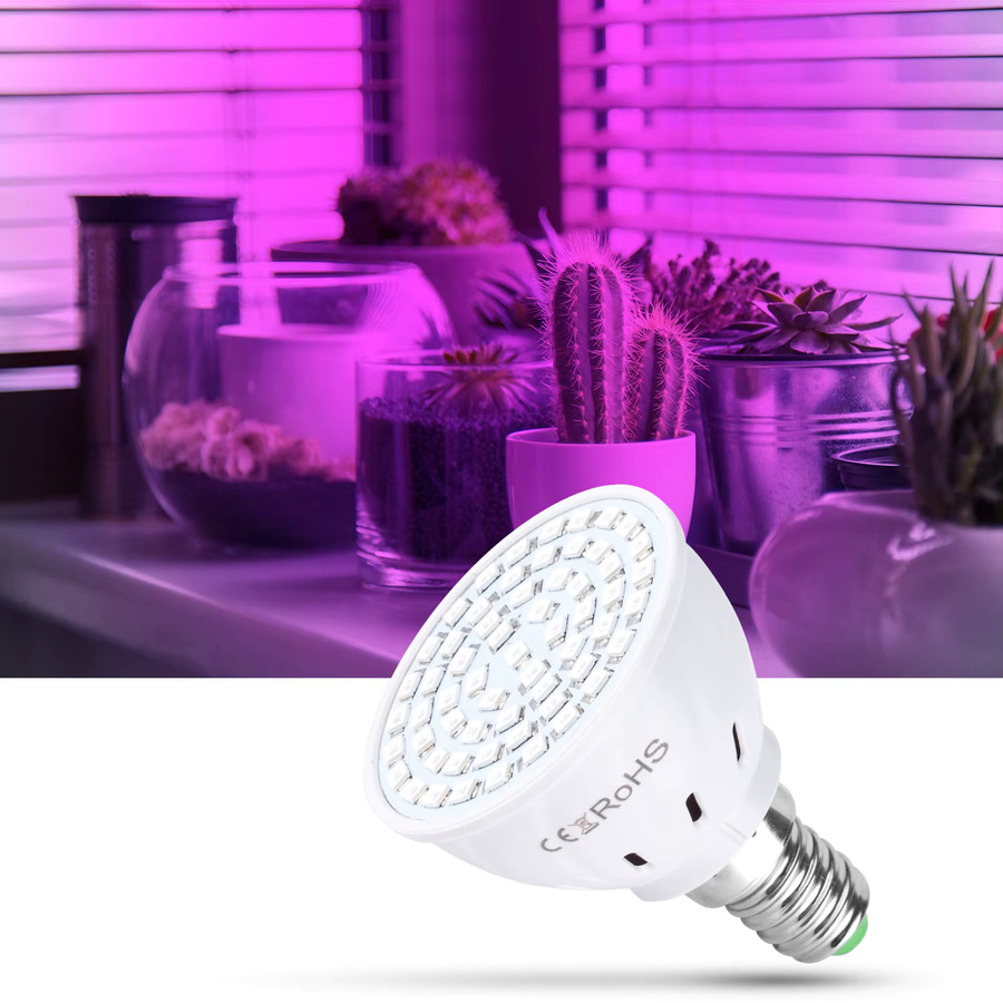 LED Vollspektrum Pflanzenlampe für Pflanzenanbau und Hydroponik in Weiß - Bild 5