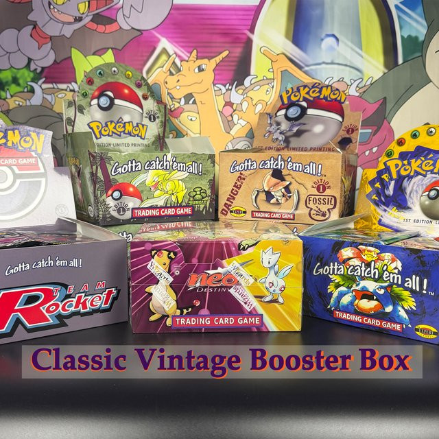 Bandai Pokémon Booster Box Multi-Serie, Proxy-Karten-Sammlung, Set / Bundle - Bild 1