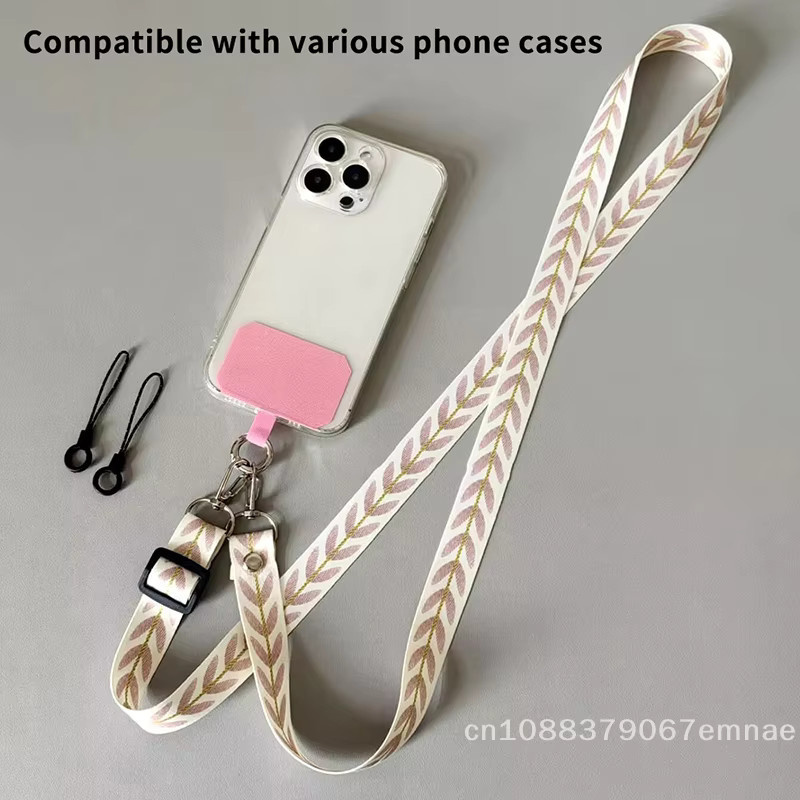 JETTING Verstellbares Handy-Lanyard in Multicolour als universeller Anti-Verlust Umhängegurt für alle Handyhüllen - Bild 1