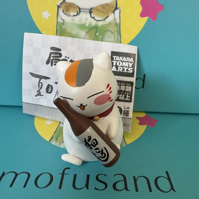 Yiran toy 1 Natsumes Buch der Freunde Schulter an Schulter Gashapon Actionfigur Natsume Takashi Nyanko Sensei Modell - Bild 1