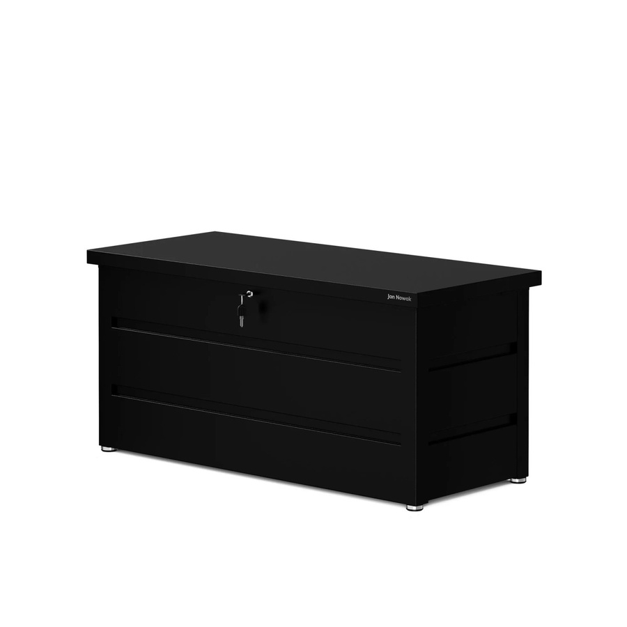 JAN NOWAK Gartenkübel CARRIE aus Stahl in Schwarz, B/T/H: 52,0 x 52,0 x 58,7 cm - Bild 2
