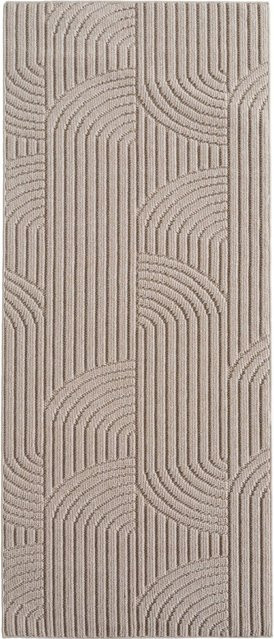 Ayyildiz Flachgewebeteppich Helix Beige B/H/L: 80 x 1 x 250 cm - Bild 1