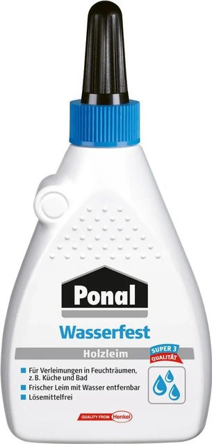 Ponal Super 3 Holzleim wasserfest, transparent, 120 g - Bild 1