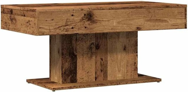 vidaXL Couchtisch in Altholz-Optik aus Holzwerkstoff, braun, B/T/H: 96 x 50 x 45 cm - Bild 1